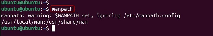 manpath Command in Linux17