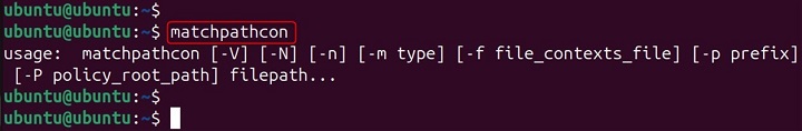matchpathcon Command in Linux2