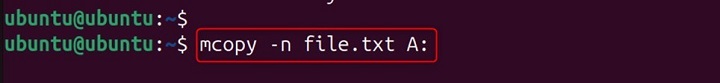 mcopy Command in Linux12