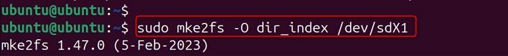 mke2fs Command in Linux13