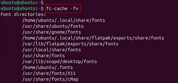 mkfontdir Command in Linux8