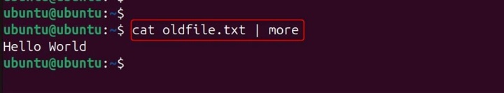 more Command in Linux3