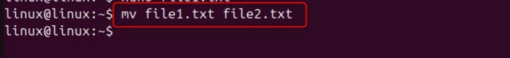 mv Command in Linux2