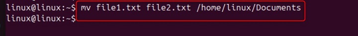 mv Command in Linux4