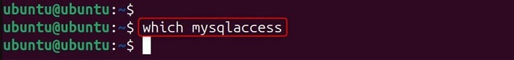 mysqlaccess Command in Linux2