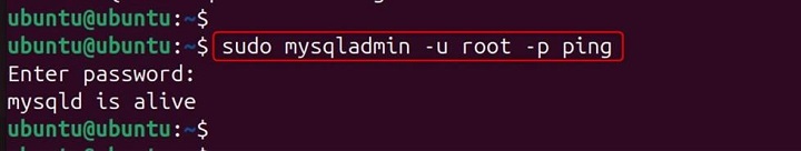 mysqladmin Command in Linux11