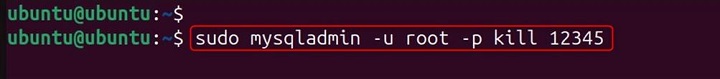 mysqladmin Command in Linux13