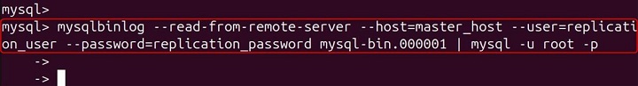 mysqlbinlog Command in Linux14