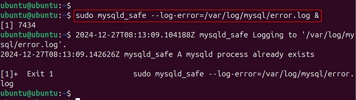 mysqld_safe Command in Linux5