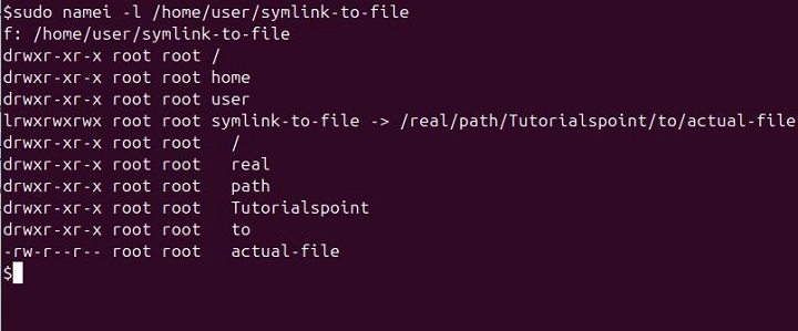 namei Command in Linux3