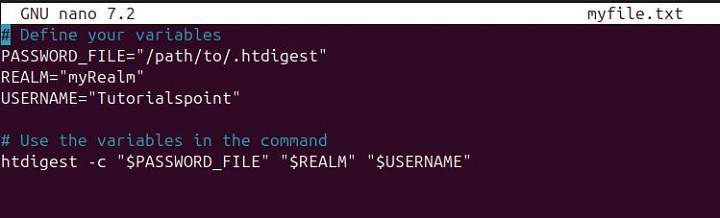 nano Command in Linux5