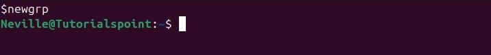 newgrp Command in Linux3