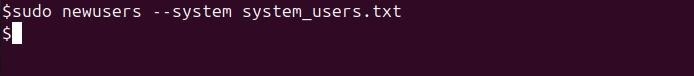 newusers Command in Linux3