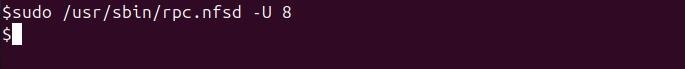 nfsd Command in Linux6