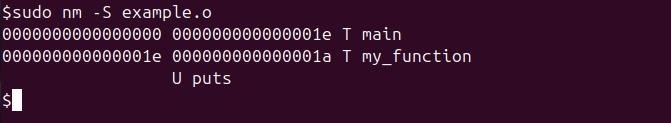 nm Command in Linux11