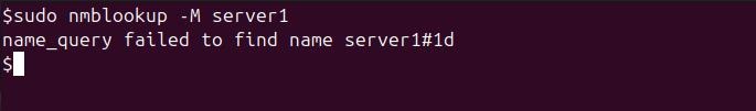 nmblookup Command in Linux2