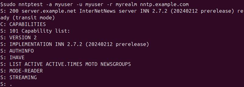 nntptest Command in Linux4