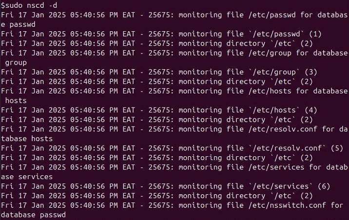 nscd Command in Linux1
