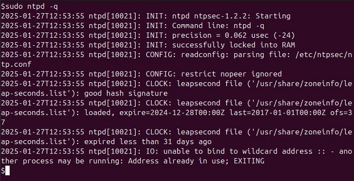 ntpd Command in Linux6