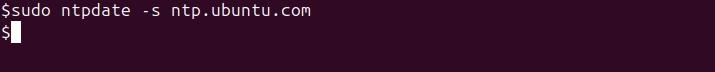 ntpdate Command in Linux4