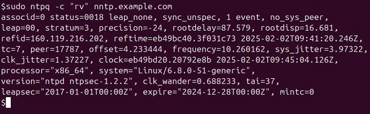 ntpq Command in Linux9