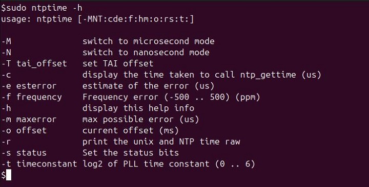 ntptime Command in Linux8