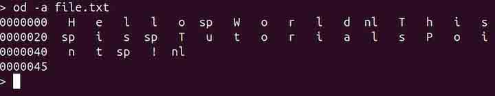 od Command in Linux5