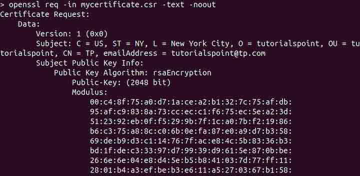 openssl Command in Linux5