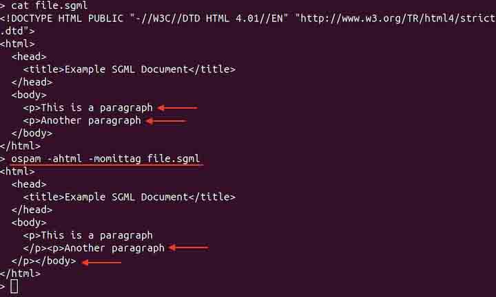 ospam Command in Linux3