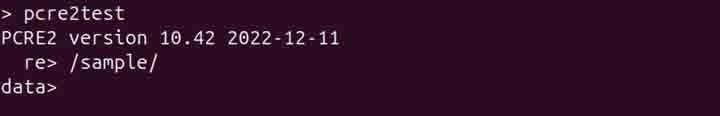 pcretest Command in Linux3