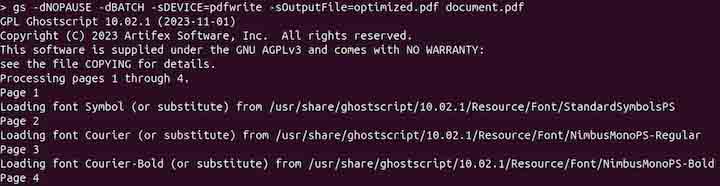 pdfopt Command in Linux1