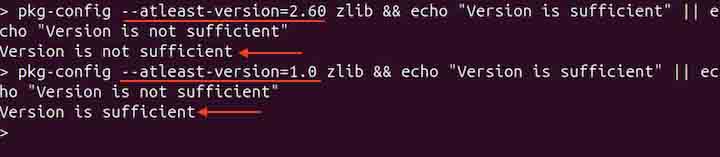 pkg-config Command in Linux7