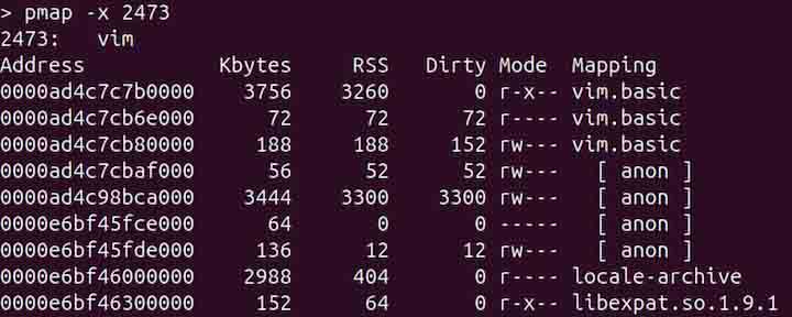pmap Command in Linux2
