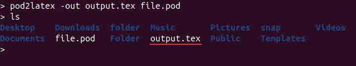 pod2latex Command in Linux3