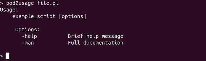 pod2usage Command in Linux2