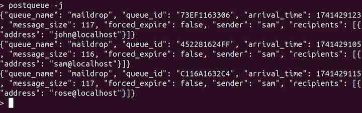 postqueue Command in Linux2