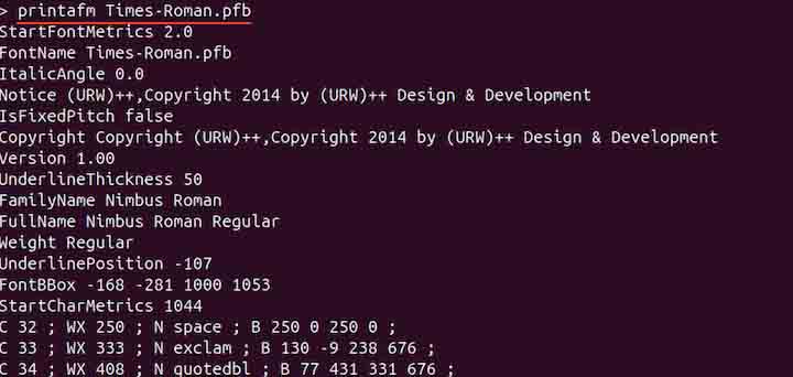 printafm Command in Linux1