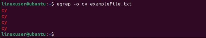 Printing Only Matched Part Instead of Complete Line 1