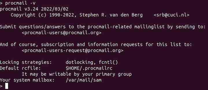 procmail Command in Linux1