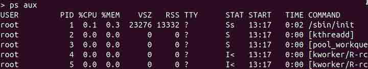 ps Command in Linux4