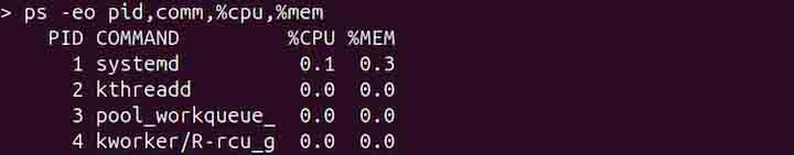 ps Command in Linux9