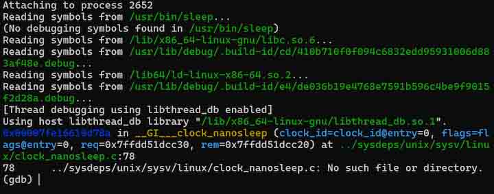 pstack Command in Linux2