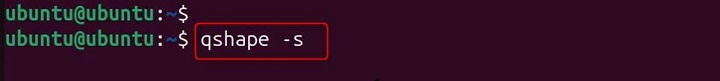 qshape Command in Linux2