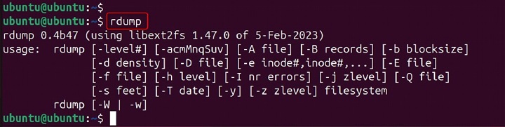 rdump Command in Linux2