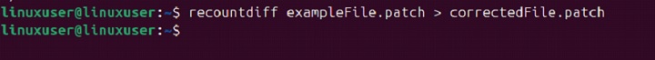 recountdiff Command in Linux5
