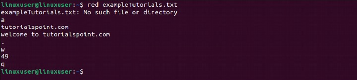 red Command in Linux2