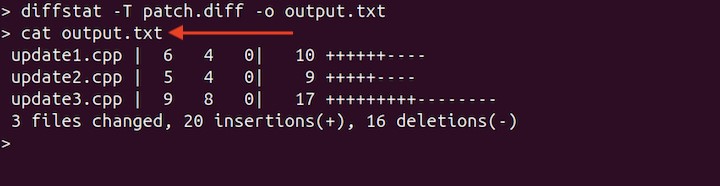 Redirecting Output to a File
