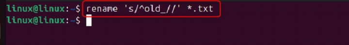 Rename Command in Linux3