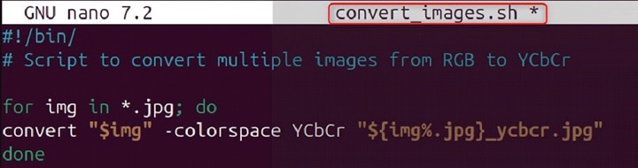 rgb2ycbcr Command in Linux3