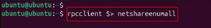rpcclient Command in Linux7